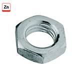 Гайка низкая М20 DIN439 zinc-plated 