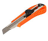 Нож строительный усиленный 18мм FASTER TOOLS, 334