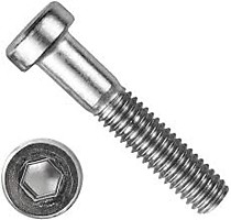 DIN7984 Винты с низкой цилиндрической головкой А2