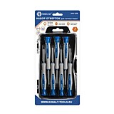 Набор отверток для точных работ КОБАЛЬТ Ultra Grip 50мм TORX CR-V,кейс (7 шт.) блистер