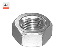DIN934 Aluminium Гайки шестигранные