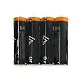 Батарейка солевая Luazon Heavy Duty, AA, R6, спайка, НАБОР 4 шт