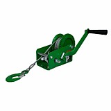 Лебедка ручная барабанная HITCH HW  700, 700 кг, лента 10 м