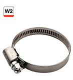 Хомут червячный 210-230/9мм, нержавеющая сталь W2