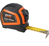 Рулетка измерительная 10м х 25мм, обрезиненный корпус FASTER TOOLS FT1507