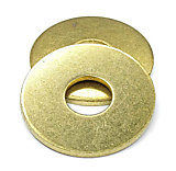 DIN9021 Шайба кузовная (увеличенная) М12 (13x37x3), латунь