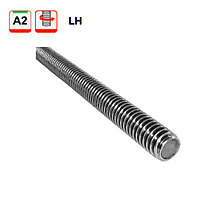 DIN975 Шпилька резьбовая (штанга) DIN 975, ЛЕВАЯ 