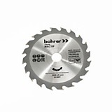 Диск пильный тв. по дереву Bohrer Мастер 140х20/16 мм, 20Т зубьев (быстрый рез)