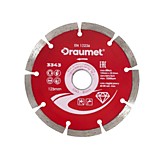 Диск алмазный отрезной, сегментный сухой рез 230x22,23x2,8mm DRAUMET D203-07, 3345