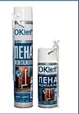 Пена бытовая монтажная Oklent 500 мл 380гр.