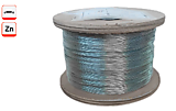 Трос стальной DIN3052 D 1.5 (1x7) оцинкованный (200) МС
